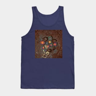 Snail Shells- Brown Tank Top